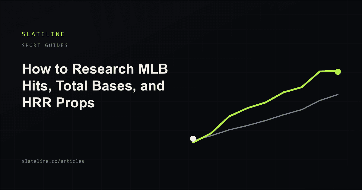 A market trace and a model trace diverge over a projection for a baseball hitter