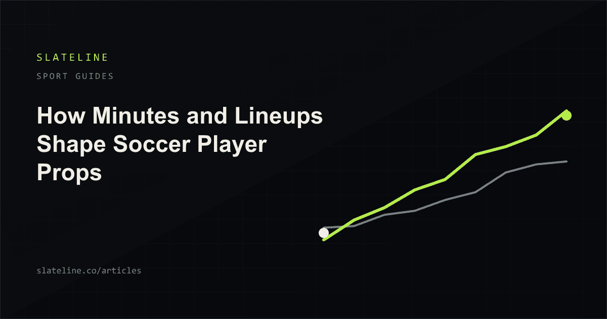 A playing time trace holds steady then drops at a substitution while a second trace continues to the final whistle
