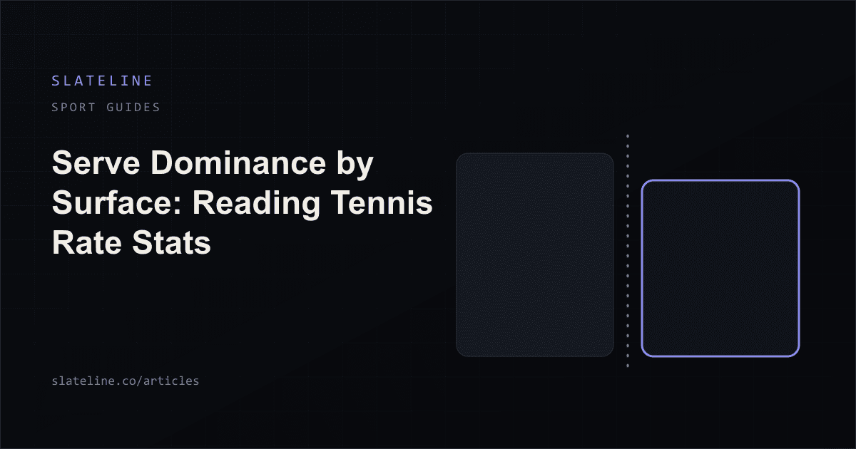 One court surface shading into another beneath a service box, with rate figures on either side
